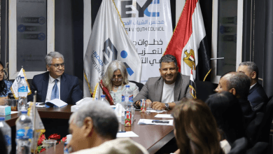 جانب من فعالية المائدة المستديرة لمجلس الشباب المصري
