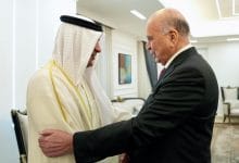 وزير الخارجية العراقي يستقبل الأمين العام لمجلس التعاون الخليجي