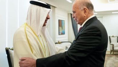 وزير الخارجية العراقي يستقبل الأمين العام لمجلس التعاون الخليجي