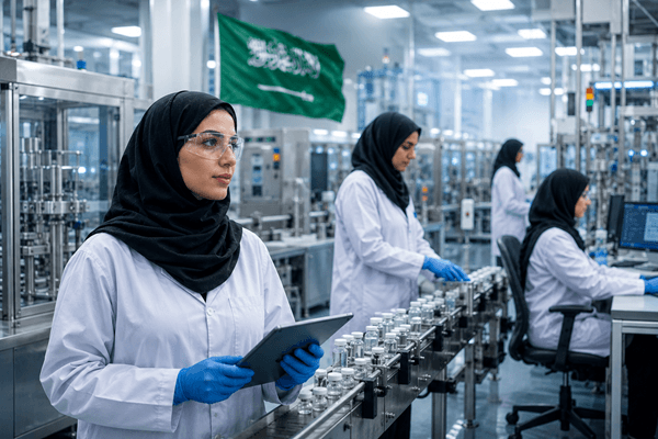 تمكين المرأ ة السعودية في قطاع الصناعة
