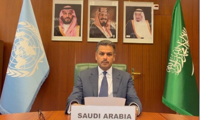 عبدالمحسن بن ماجد بن خثيلة، السفير والمندوب الدائم للمملكة لدى الأمم المتحدة والمنظمات الدولية في جنيف