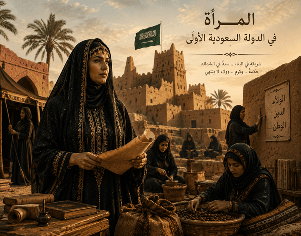 السيدات في الدولة السعودية الأولى-صورة تعبيرية