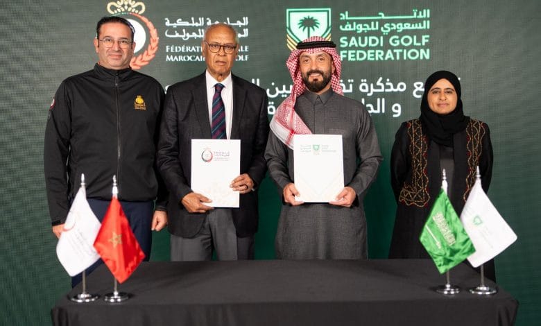 الاتحاد السعودي للجولف يوقع مذكرة تفاهم مع الجامعة الملكية المغربية للجولف