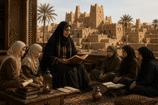 السيدات في الدولة السعودية الأولى-صورة تعبيرية