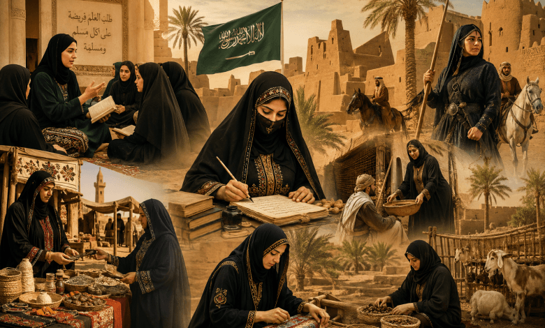 السيدات في الدولة السعودية الأولى-صورة تعبيرية