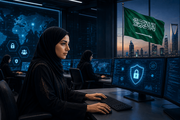تمكين المرأة في قطاع الأمن السيبراني