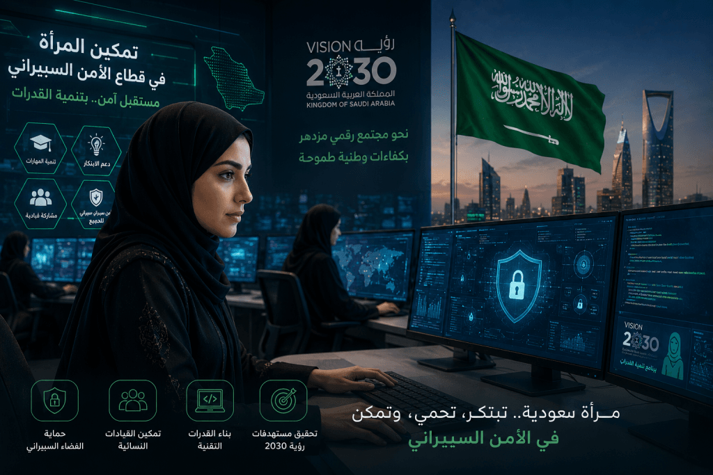 تمكين المرأة في قطاع الأمن السيبراني